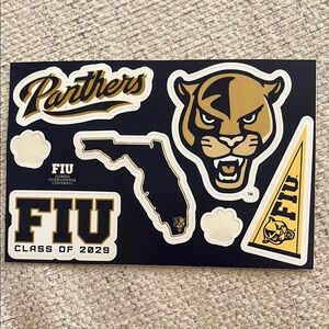 FIU Panthers Sticker Set